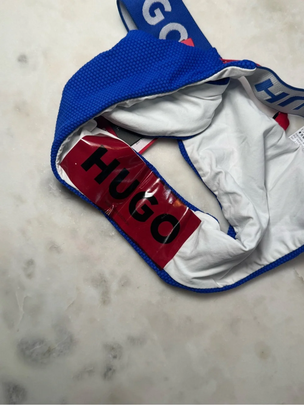 🫐🔹HUGO‎ Electric Blue Scoop Bikini Set Sporty🔹🫐